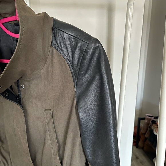 Genuine Lambs leather fall utility jacket - Danier Leather - Picture 5 of 6